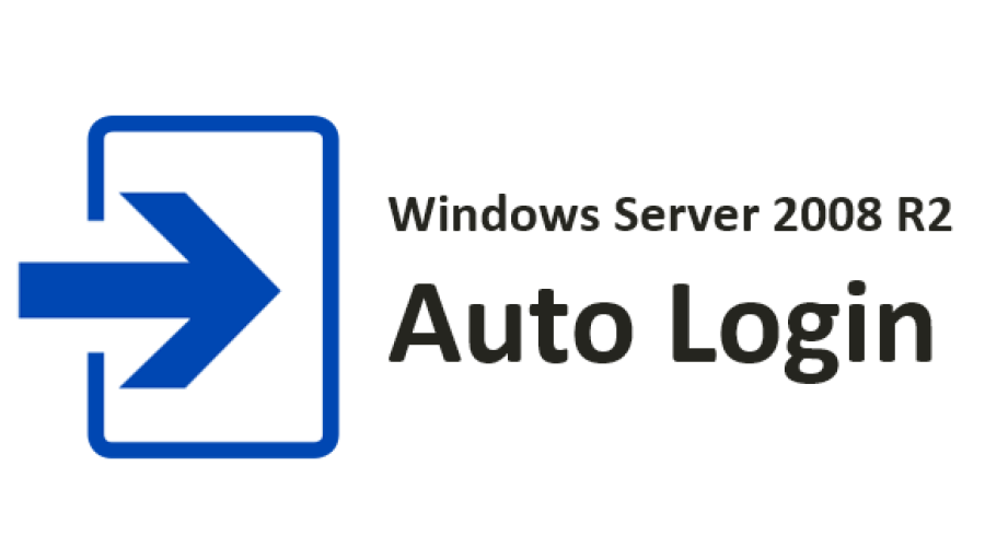 auto login on windows server 2008 rs