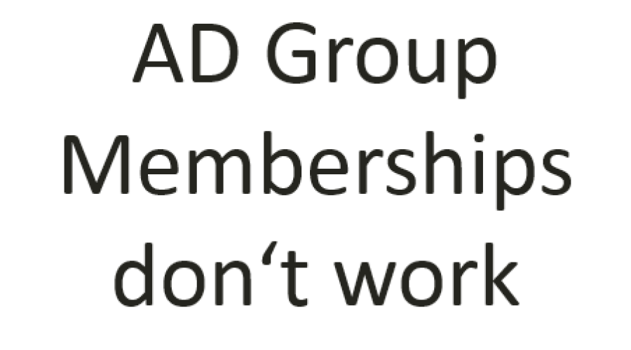 group-membership-not-working