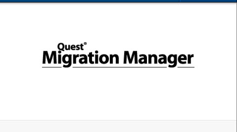 Quest Migration Manager