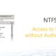 NTFS: Users can see folders without “Read” permissions