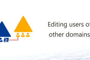 Editing users of other domains