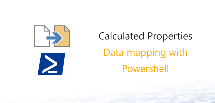 Simple data mapping with Calculated Properties (PS)