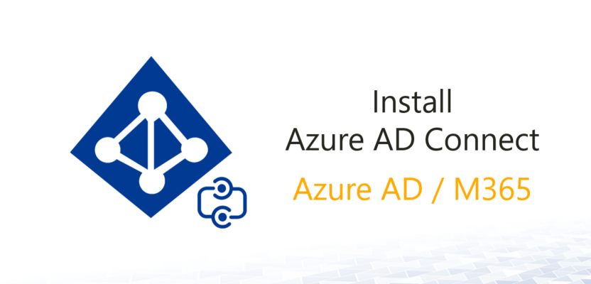 Install Azure AD Connect
