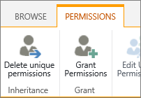 Grant permissions