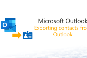 Export contacts from Outlook