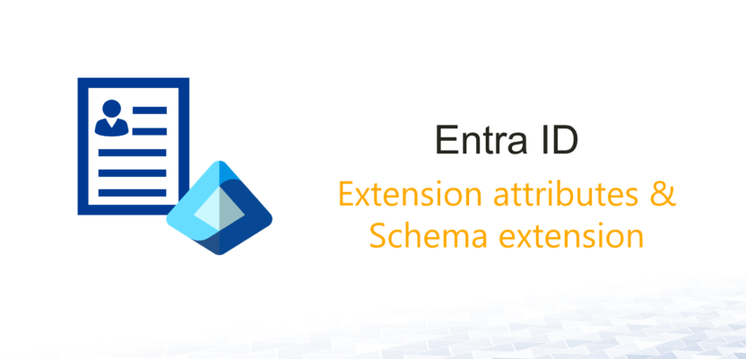 What types of extension attributes are available in Entra ID?