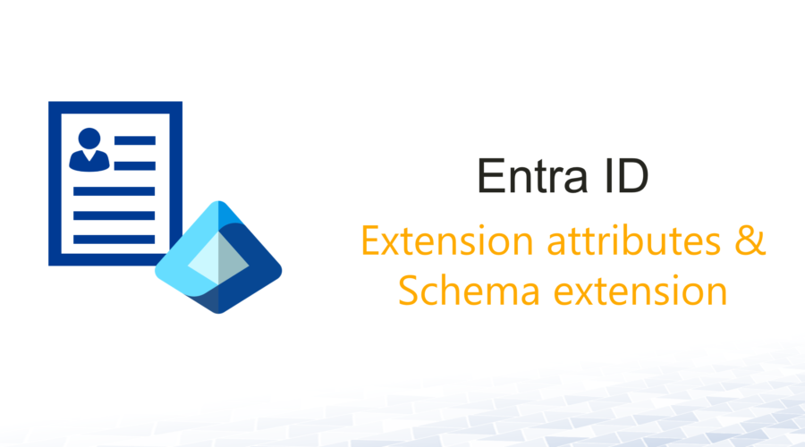 What types of extension attributes are available in Entra ID?